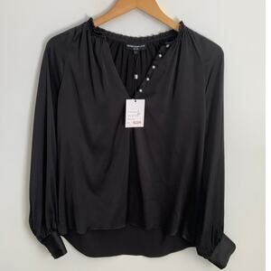 Generation Love Kelcy Black blouse NWT‎ size large
